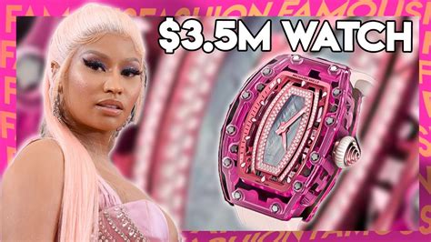 Nicki Minaj Buys $400,000 RICHARD MILLE WATCHES for .